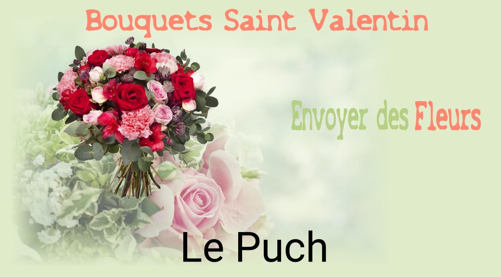 Roses de Saint-Valentin livrées à Le Puch
